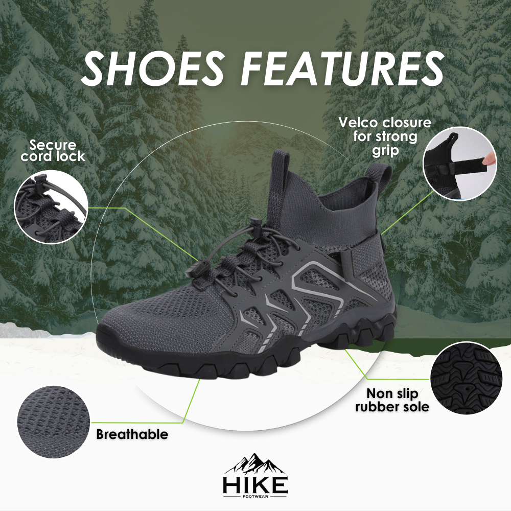 Ridge Hiking Shoes - Non Slip Outdoor Hiking Shoes