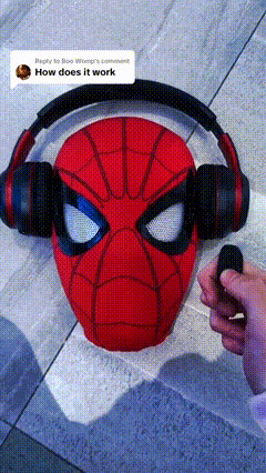 SpiderWinkerâ„¢ Winking Mask