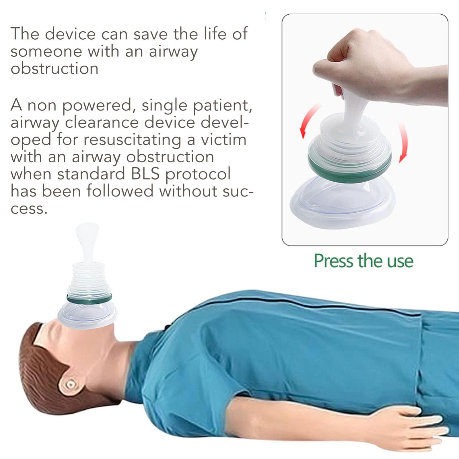 LifeVac Adult and Child Non-Invasive Choking First Aid | anti-choking device
