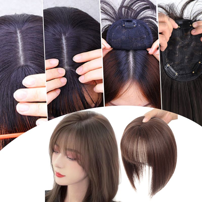 Perfect Gift! Clip-in Air Bangs Hair Piece (50% OFF) - Camicely Shop