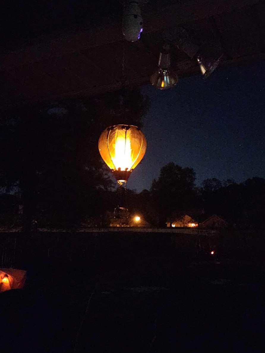 Sylaza - Hot Air Balloon Solar Lantern - American