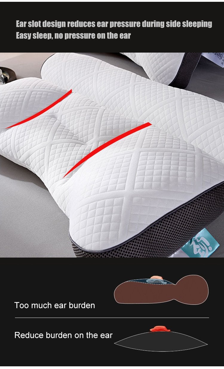 Black Friday Sale - Sleep Enhancing Cervical Support Comfort Goose Down Pillow