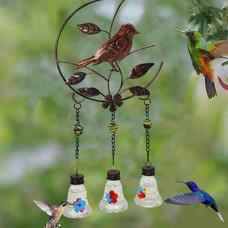 Charming Wind Chimes Hummingbird feeders - Camicely Shop